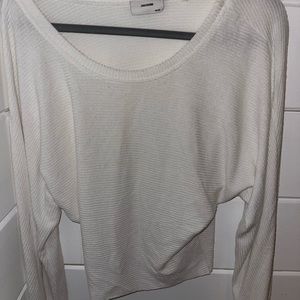 JOAH BROWN off the shoulder sweater